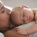 Mother Baby Sleep Training Her Baby